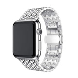 Apple Silver / 38mm / 40mm Apple Watch Series 5 4 3 2 Band, Business Professional Style, Stainless Steel Strap Watch Band 40mm 44mm 38mm 42mm