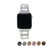 Apple Watch Band Luxury Diamond Bling for Women Butterfly Buckle Metal Strap
