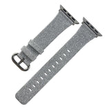 Apple Silver / 38mm Christmas Shiny Glitter Leather Bling Luxury Bracelet Strap for Apple Watch Band Series 4 3 2 1 for iwatch 40MM 44MM 38MM 42MM