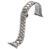 Apple Silver Light Brown 1 / 38mm/40mm Hot sell quality stainless steel watchbands black gold bracelet with adapter fit apple watch Series 1 2 3 4 44mm/ 40mm/ 42mm/ 38mm