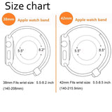 Apple Sport Soft glitter Silicone Strap For Apple Watch Series 4 3 2 1 44mm 40mm 42mm 38mm Band Replacement Strap Wristband For iWatch Band - US Fast shipping