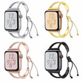apple watch bands Apple Watch Series 5 4 3 2 Band, Apple Watch Minimalist Band Cuff, Luxury Bracelet Fits 38mm 40mm 42mm 44mm - US fast shipping