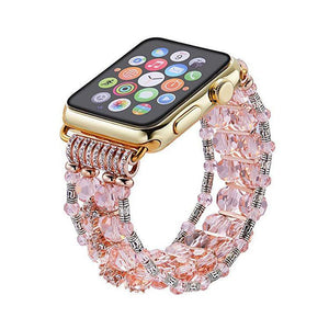 Apple Women's Bling Glitter Diamonds crystal Bracelet for Apple Watch Band Series 1 2 3 4 44mm/ 40mm/ 42mm/ 38mm Wrist Strap Watch Band Belt