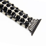 Apple Women's Bling Glitter Diamonds crystal Bracelet for Apple Watch Band Series 1 2 3 4 44mm/ 40mm/ 42mm/ 38mm Wrist Strap Watch Band Belt