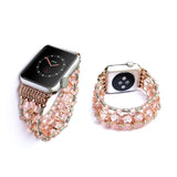 Apple Women's Bling Glitter Diamonds crystal Bracelet for Apple Watch Band Series 1 2 3 4 44mm/ 40mm/ 42mm/ 38mm Wrist Strap Watch Band Belt
