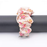 Home Apple Watch Band Scrunchie Elastic stretch strap, scrunchy iwatch series 5 4 3 38mm 40mm 42mm 44mm bracelet Accessories