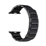 Home China / black / 38mm Magnetic strap for apple watch band 44mm 40mm 42mm 38mm iwatch series 5/4/3/2/1 Women Men Stainless Steel Adjustable bracelet on AliExpress
