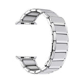 Home China / silver / 38mm Magnetic strap for apple watch band 44mm 40mm 42mm 38mm iwatch series 5/4/3/2/1 Women Men Stainless Steel Adjustable bracelet on AliExpress