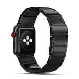Home Magnetic strap for apple watch band 44mm 40mm 42mm 38mm iwatch series 5/4/3/2/1 Women Men Stainless Steel Adjustable bracelet on AliExpress
