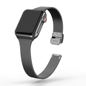 Home Milanese strap For Apple Watch 5 band 40mm iWatch band 38mm Silm Stainless steel metal bracelet Apple watch 4 3 2 1 40 38 mm