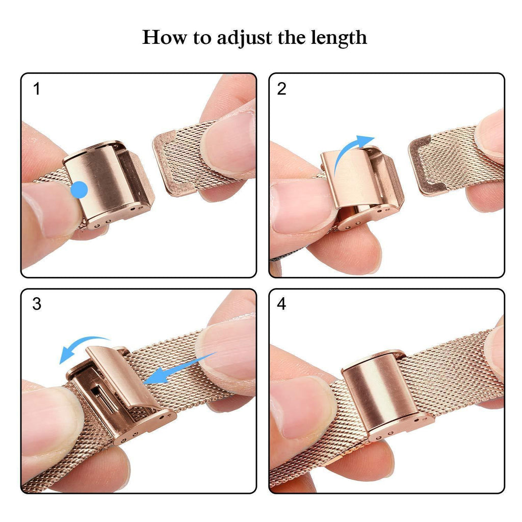 Home Milanese strap For Apple Watch 5 band 40mm iWatch band 38mm Silm Stainless steel metal bracelet Apple watch 4 3 2 1 40 38 mm
