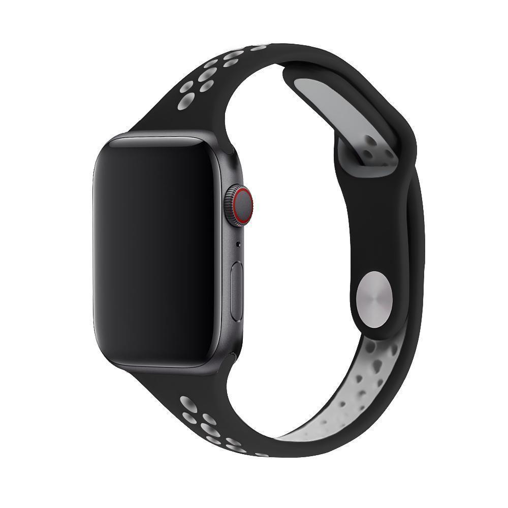 Home Slim strap For Apple Watch 5 band 40mm 44mm iWatch Band 38mm 42mm Breathable sport silicone bracelet Apple watch 5 4 3 2 1 38 40 44