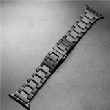 Watchbands All sandblastin / 44mm Apple Watch Series 5 4 3 2 Band, New Men Style Ceramic Sandblasting Matte Sport Black iWatch, fits Nike Sports  38mm, 40mm, 42mm, 44mm