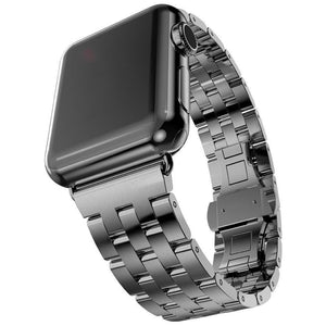 Watchbands Apple Watch Band Strap Stainless Steel Watchband, Rolex style Link Silver Rose Gold Black Metal Bracele iwatcht 42mm 38mm 44mm 40mm Series  5 4 3