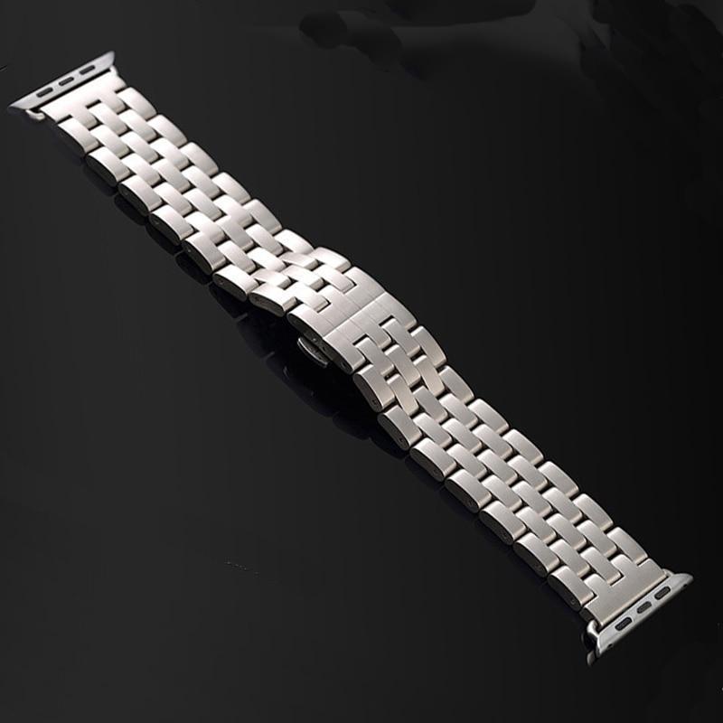 Watchbands Apple Watch Band Strap Stainless Steel Watchband, Rolex style Link Silver Rose Gold Black Metal Bracele iwatcht 42mm 38mm 44mm 40mm Series  5 4 3