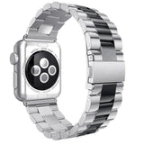 Watchbands Apple Watch Series 5 4 3 2 Band, Stainless Steel Sports link strap iWatch  38mm, 40mm, 42mm, 44mm - US Fast Shipping