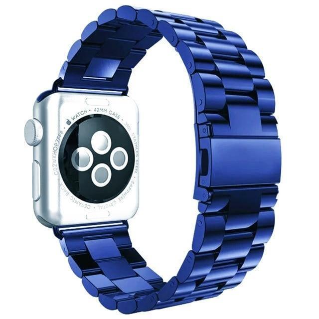 Watchbands Apple Watch Series 5 4 3 2 Band, Stainless Steel Sports link strap iWatch  38mm, 40mm, 42mm, 44mm - US Fast Shipping
