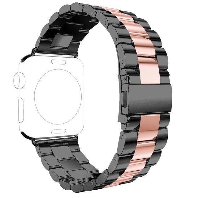 Watchbands Apple Watch Series 5 4 3 2 Band, Stainless Steel Sports link strap iWatch  38mm, 40mm, 42mm, 44mm - US Fast Shipping