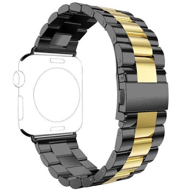 Watchbands Apple Watch Series 5 4 3 2 Band, Stainless Steel Sports link strap iWatch  38mm, 40mm, 42mm, 44mm - US Fast Shipping