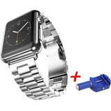 Watchbands Apple Watch Series 5 4 3 2 Band, Stainless Steel Sports link strap iWatch  38mm, 40mm, 42mm, 44mm - US Fast Shipping