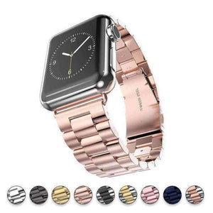 Watchbands Apple Watch Series 5 4 3 2 Band, Stainless Steel Sports link strap iWatch  38mm, 40mm, 42mm, 44mm - US Fast Shipping