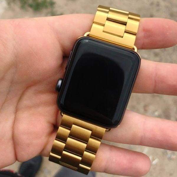 Watchbands Apple Watch Series 5 4 3 2 Band, Stainless Steel Sports link strap iWatch  38mm, 40mm, 42mm, 44mm - US Fast Shipping
