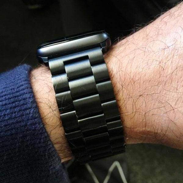 Watchbands Apple Watch Series 5 4 3 2 Band, Stainless Steel Sports link strap iWatch  38mm, 40mm, 42mm, 44mm - US Fast Shipping