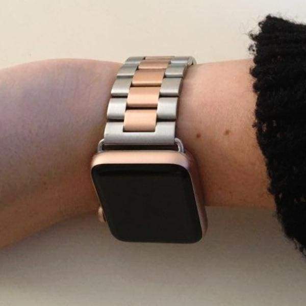 Watchbands Apple Watch Series 5 4 3 2 Band, Stainless Steel Sports link strap iWatch  38mm, 40mm, 42mm, 44mm - US Fast Shipping