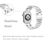 Watchbands Apple Watch Series 5 4 3 2 Band, Stainless Steel Sports link strap iWatch  38mm, 40mm, 42mm, 44mm - US Fast Shipping