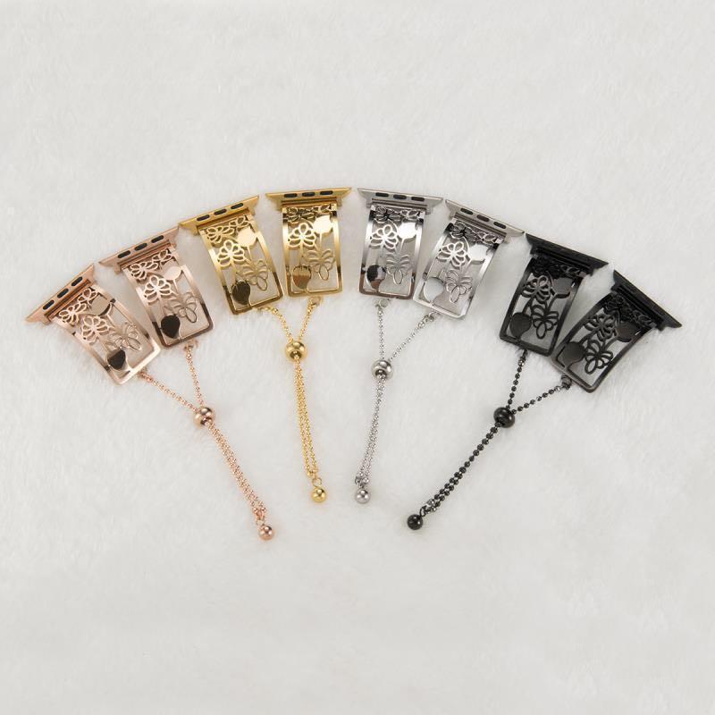 Watchbands Diamond  Strap For apple watch band apple watch 5 4 3 2 1 band 44mm/40mm 42mm 38mm Iwatch 5 stainless steel Bracelet watchband Belt