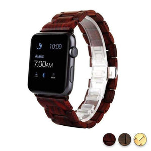 Watches Apple watch band, Green Natural Bamboo Watchbands, Wood Watch strap, iWatch fits 44mm, 40mm,  42mm,  38mm, Series 1 2 3 4