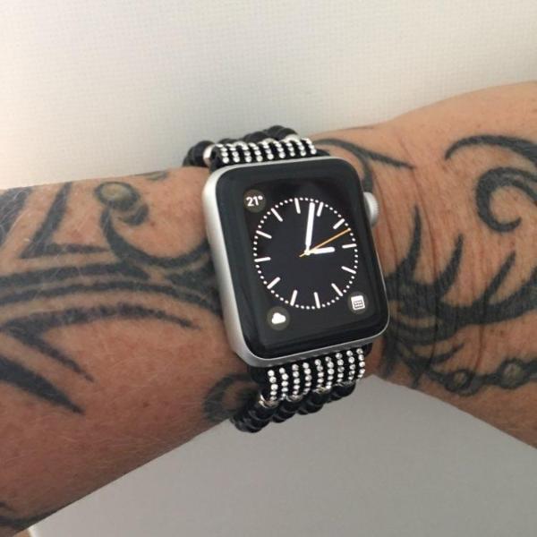 Watches Apple Watch Series 5 4 3 2 Band, Bling Stretch strap, Bling Pearls fits 38mm, 40mm, 42mm, 44mm