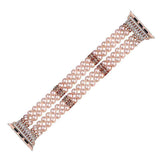 Watches Apple Watch Series 5 4 3 2 Band, Bling Stretch strap, Bling Pearls fits 38mm, 40mm, 42mm, 44mm