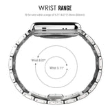 Watches Apple Watch Series 5 4 3 2 Band, Ceramic Stainless Steel link Strap 38mm, 40mm, 42mm, 44mm - US Fast Shipping