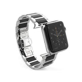 Watches Apple Watch Series 5 4 3 2 Band, Ceramic Stainless Steel link Strap 38mm, 40mm, 42mm, 44mm - US Fast Shipping