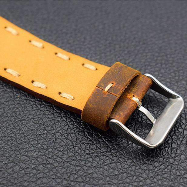 Watches Apple Watch Series 5 4 3 2 Band, Handmade Vintage tooled Genuine Leather Strap 38mm, 40mm, 42mm, 44mm - US Fast Shipping