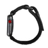 Watches Apple Watch Series 5 4 3 2 Band, Leather Sport Loop Woven Nylon Breathable wrist band belt, 38mm, 40mm, 42mm, 44mm - US Fast Shipping