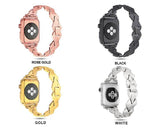 Watches Apple Watch Series 5 4 3 2 Band, Stainless Steel Strap Diamond shape, link bracelet wrist band,  38mm, 40mm, 42mm, 44mm - USA Fast Shipping