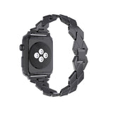 Watches Apple Watch Series 5 4 3 2 Band, Stainless Steel Strap Diamond shape, link bracelet wrist band,  38mm, 40mm, 42mm, 44mm - USA Fast Shipping