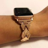 Watches Apple Watch Series 5 4 3 2 Band, Stainless Steel Strap Diamond shape, link bracelet wrist band,  38mm, 40mm, 42mm, 44mm - USA Fast Shipping