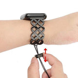 Watches Apple Watch Series 5 4 3 2 Band, Stainless Steel Strap Wrist Bracelet cuff 38mm, 40mm, 42mm, 44mm
