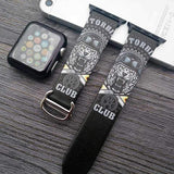 Watches Art Printed Leather Apple watch Band for iwatch Strap Series 1 2 3 4,  44mm/ 40mm/ 42mm/ 38mm
