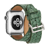 Watches Leather Loop For Apple watch band 44mm/ 40mm/ 42mm/ 38mm iWatch strap Series 1 2 3 4 wrist bands Bracelet belt Double Tour watchband, USA Fast Shipping