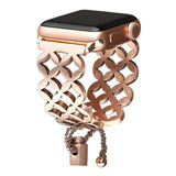 Watches Rose Gold / 42mm / 44mm Apple Watch Series 5 4 3 2 Band, Stainless Steel Strap Wrist Bracelet cuff 38mm, 40mm, 42mm, 44mm