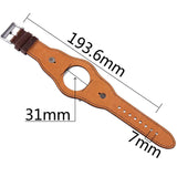 Retro Leather Strap for Apple Watch Band 44  40mm  Genuine Leather Retro Wristband  38 42mm for Iwatch Series 5/4/3/2 Bracelet