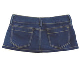 Women Open Crotch Tassel Pencil Micro Mini Jeans Skirt Tight Hip Slim Package Hip Skirt Button Crotch Bottom Wear Club Dance 55
