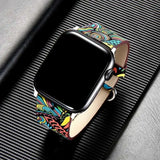 Leather Loop Strap for Apple Watch Band 40mm 44mm 42mm 38mm Bracelet Correa for iWatch SE 6 5 4 3 2 1 High Quality Wristbands