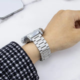 Case+Starp+Tempered Film for Apple Watch Ultra2 49mm Luxury Metal Bezel Frame PC Cover for iwatch Series Ultra 49mm Mod Kit Band