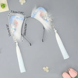 Chinese Style Cat Ears Headband Cute Amusement Park Party Hair Decors for Girls