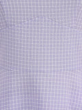 Lavender Elegant Party Swing Dress Halter High Waist 50s Vintage Style Women Fit and Flare Backless Retro Outfits
